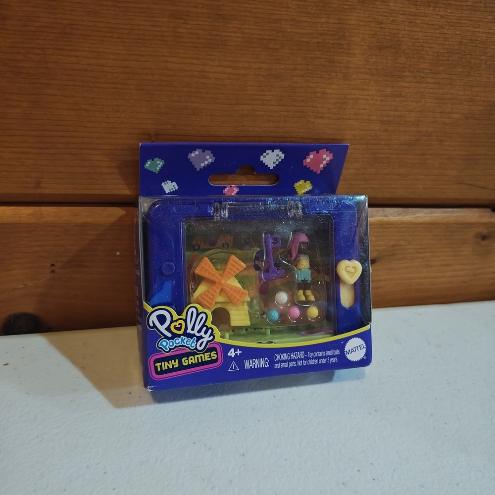 Polly Pocket Tiny Games‎ 2020 Water Toy Brand New Windmill Putt Putt